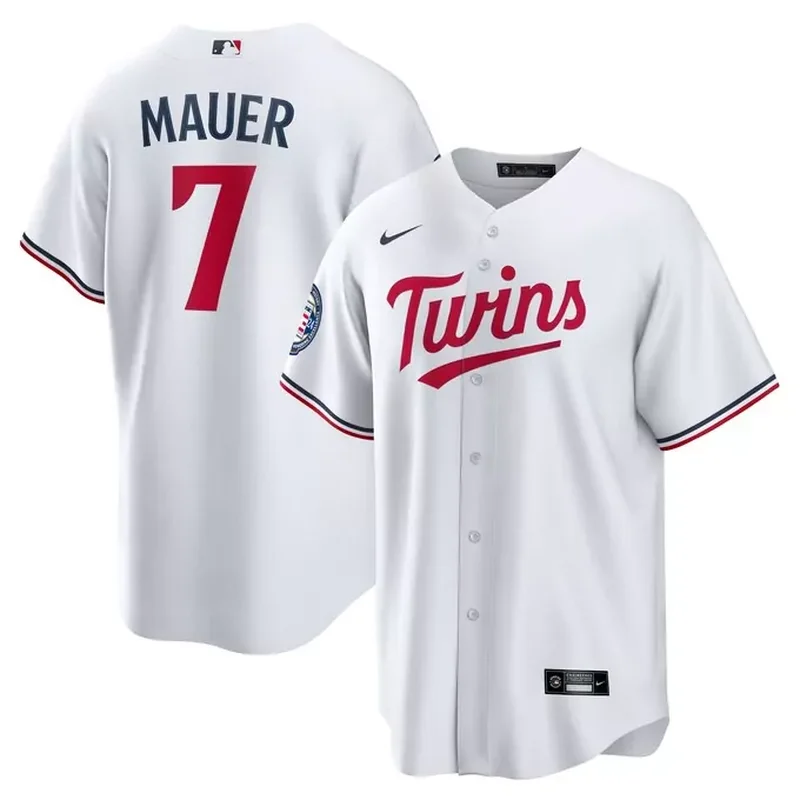 Carlos Correa Minnesota Twins Home Player Jersey White - Image 5
