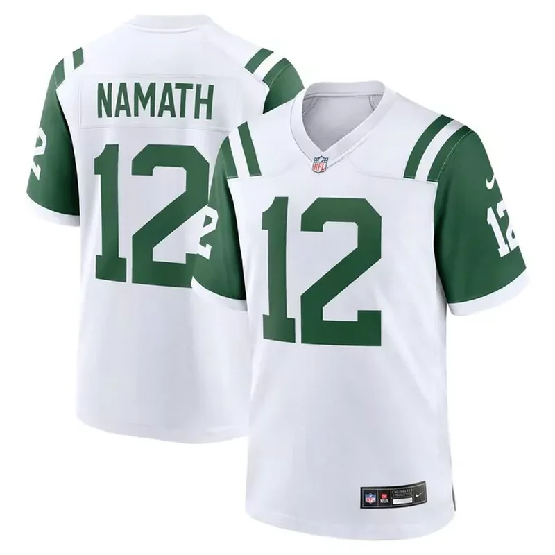 Breece Hall New York Jets Game Jersey Legacy White - Image 5