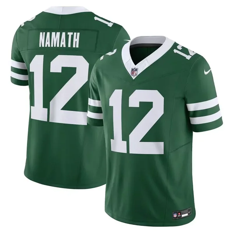 New York Jets Womens Classic Alternate Custom Jersey White - Image 5