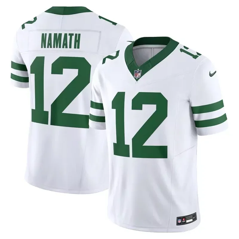 Jermaine Johnson II New York Jets Game Jersey Legacy White - Image 5