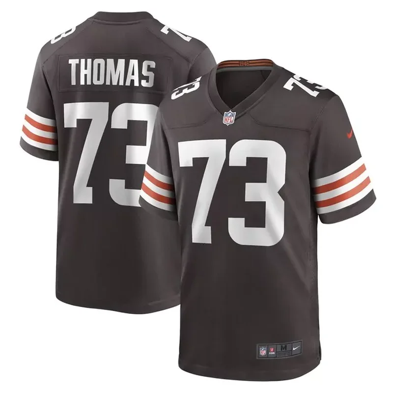 Matthew Adams Cleveland Browns Womens Team Game Jersey Brown - Image 3
