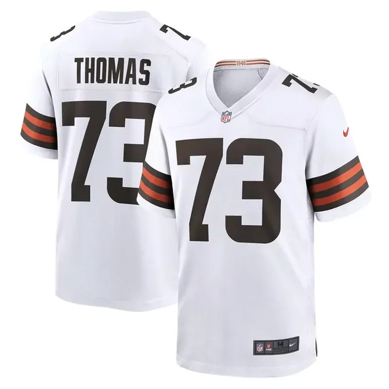 Jarvis Landry Cleveland Browns 1946 Collection Alternate Game Jersey White - Image 3