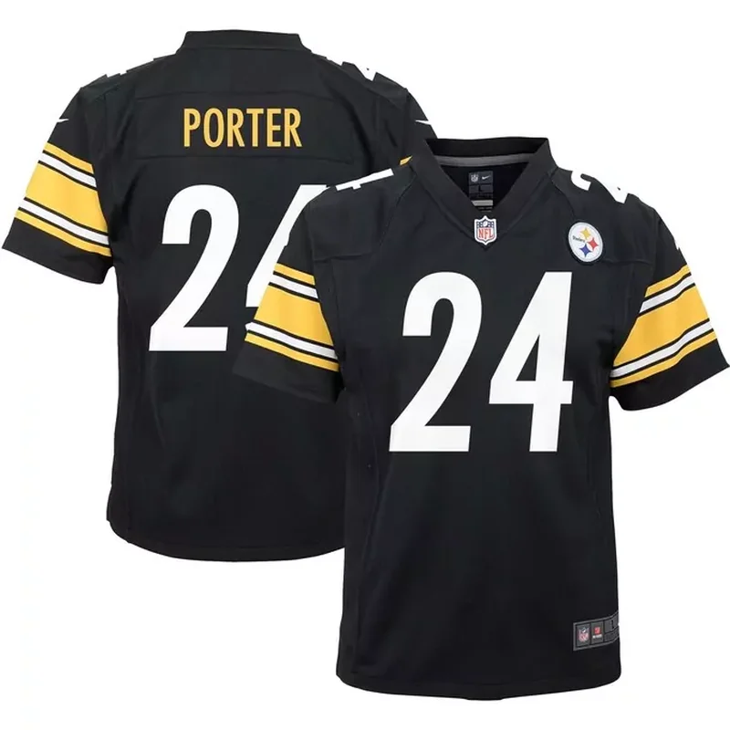 Joey Porter Jr Pittsburgh Steelers Womens Game Jersey Black - Image 2