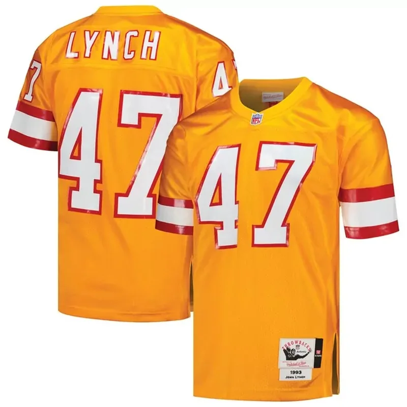 Mike Alstott Tampa Bay Buccaneers Retired Player Game Jersey Orange - Image 2