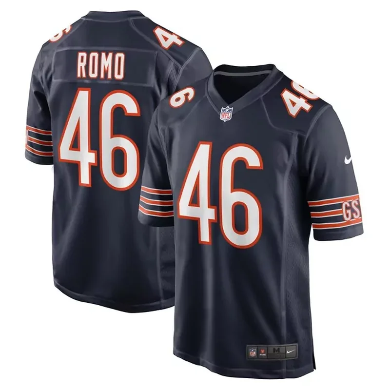 DOnta Foreman Chicago Bears Game Jersey Navy - Image 3