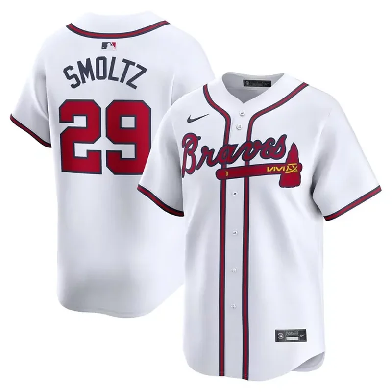 Chris Sale Atlanta Braves Home Player Jersey White - Image 2
