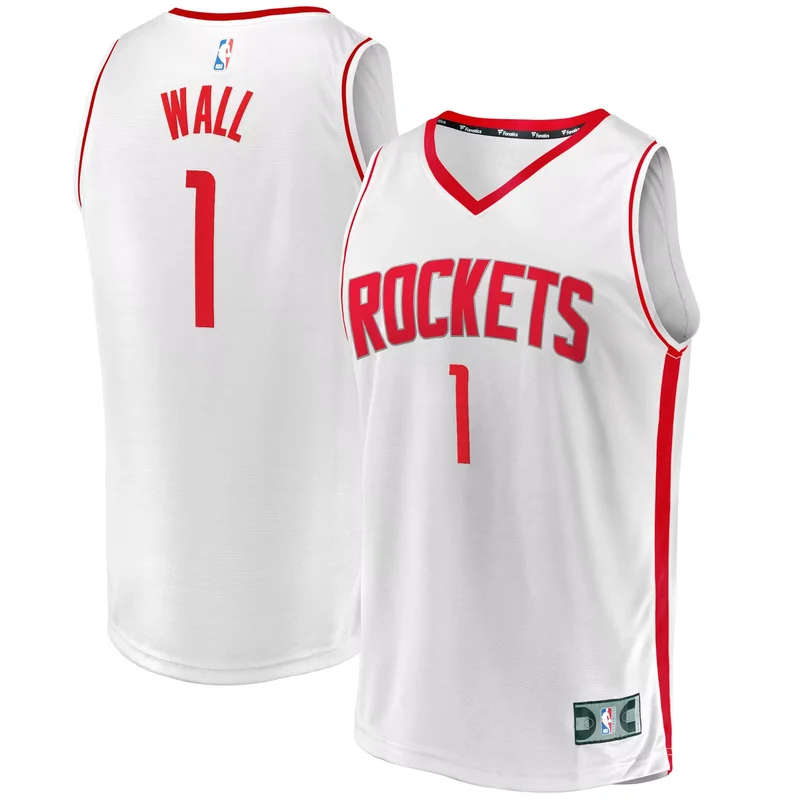 Jalen Green Houston Rockets 2021 NBA Draft First Round Pick Jersey Red - Icon Edition NBA - Image 4