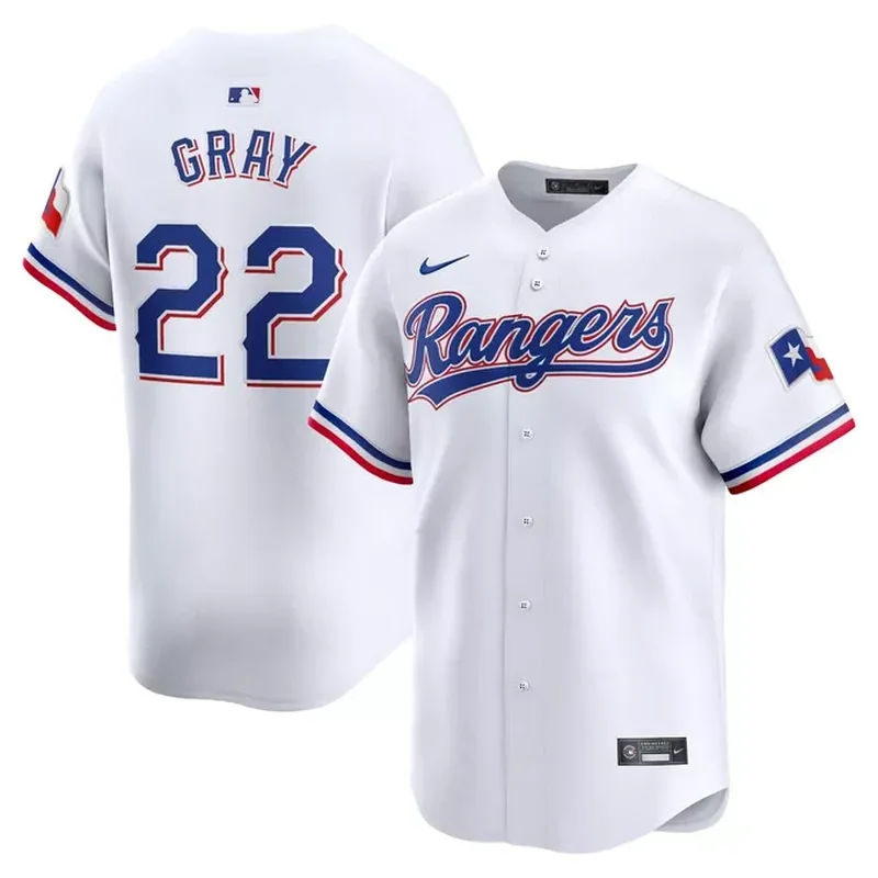 Mitch Garver Texas Rangers Home Player Jersey White - Image 3