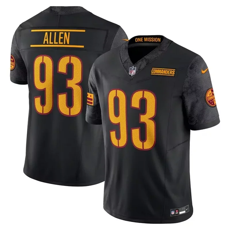 Terry McLaurin Washington Commanders Alternate Vapor Elite Jersey Black - Image 2
