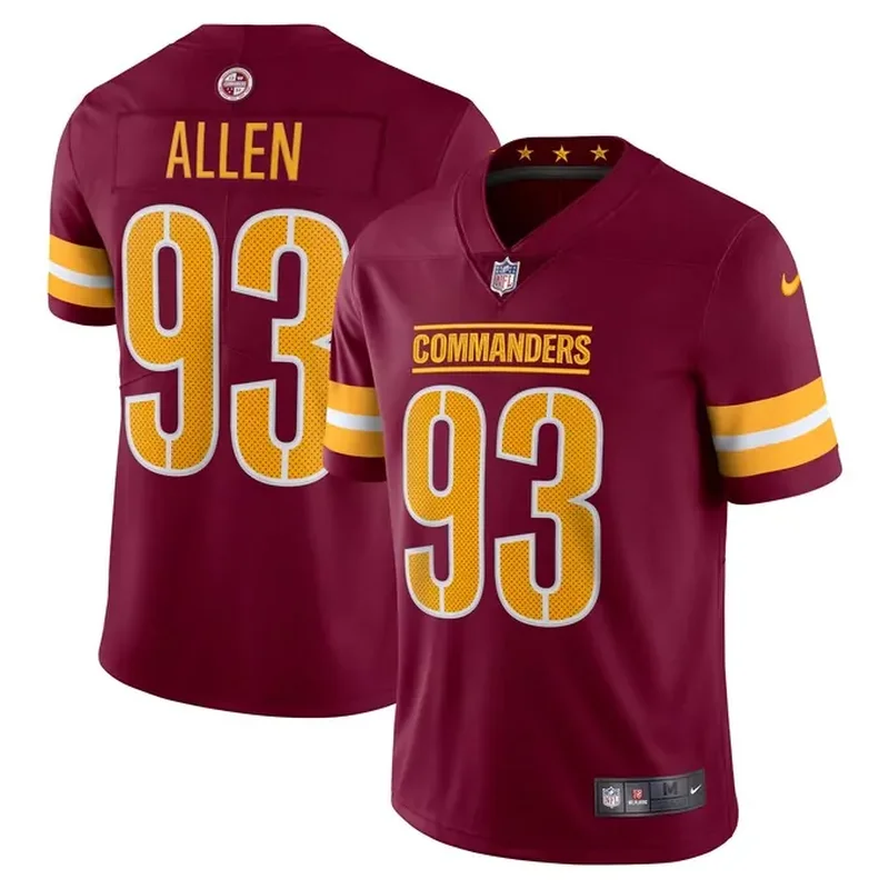 Sam Cosmi Washington Commanders Womens Game Jersey Burgundy - Image 2
