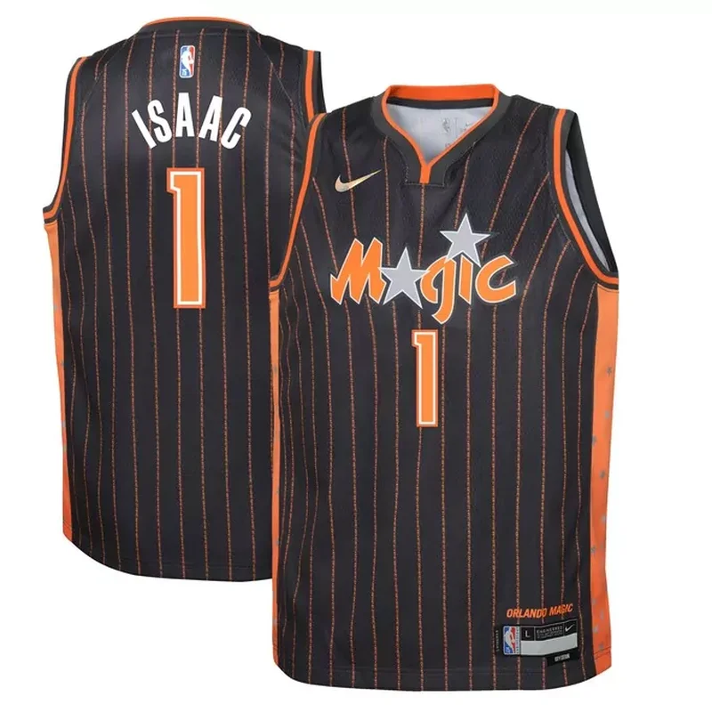Paolo Banchero Orlando Magic Fast Break Player Jersey Icon Edition Black - Image 2