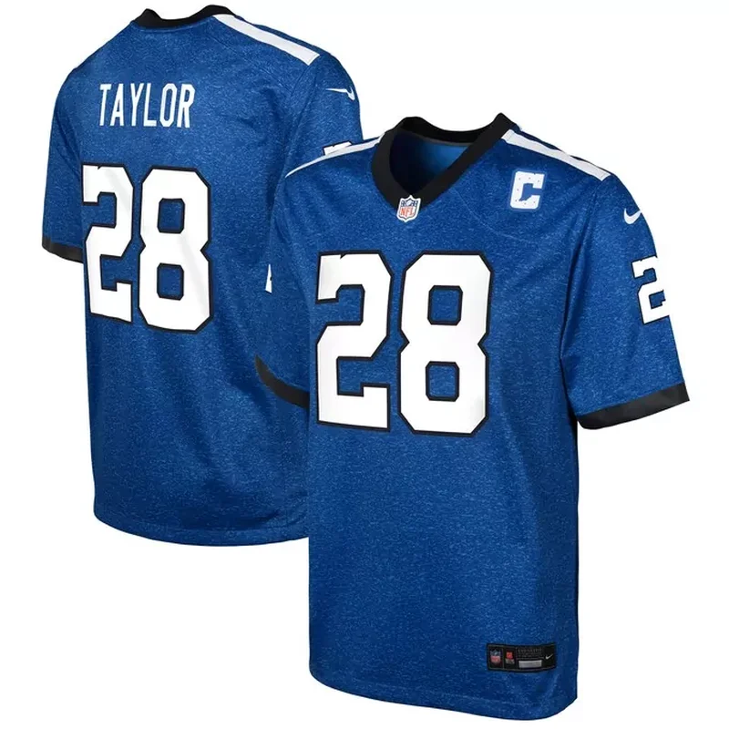 Indianapolis Colts Custom Game Jersey Royal - Image 3