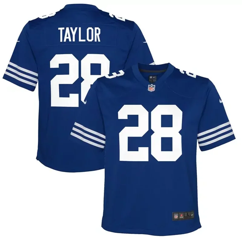 Peyton Manning Indianapolis Colts 1998 Retired Player Jersey Royal - Image 2
