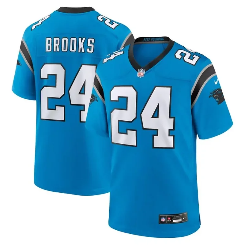 DJ Moore Carolina Panthers Womens Game Jersey Blue - Image 2
