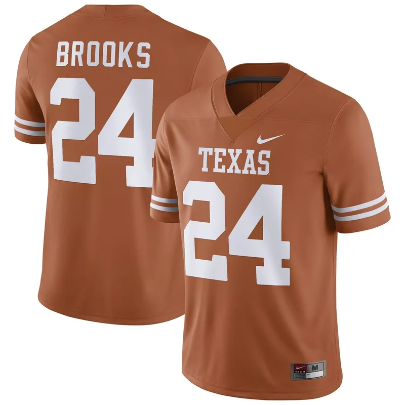 Jonathon Brooks Texas Longhorns Gameday Greats Nil Player Jersey - Texas Orange - Image 2