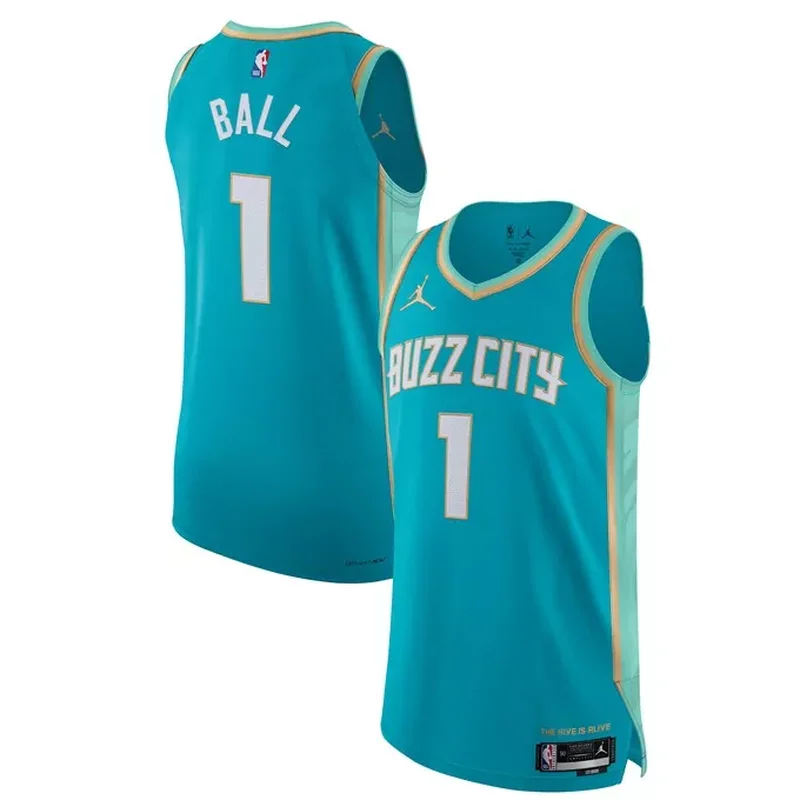 LaMelo Ball Charlotte Hornets Jordan Brand Unisex Jersey Statement Edition Purple - Image 4