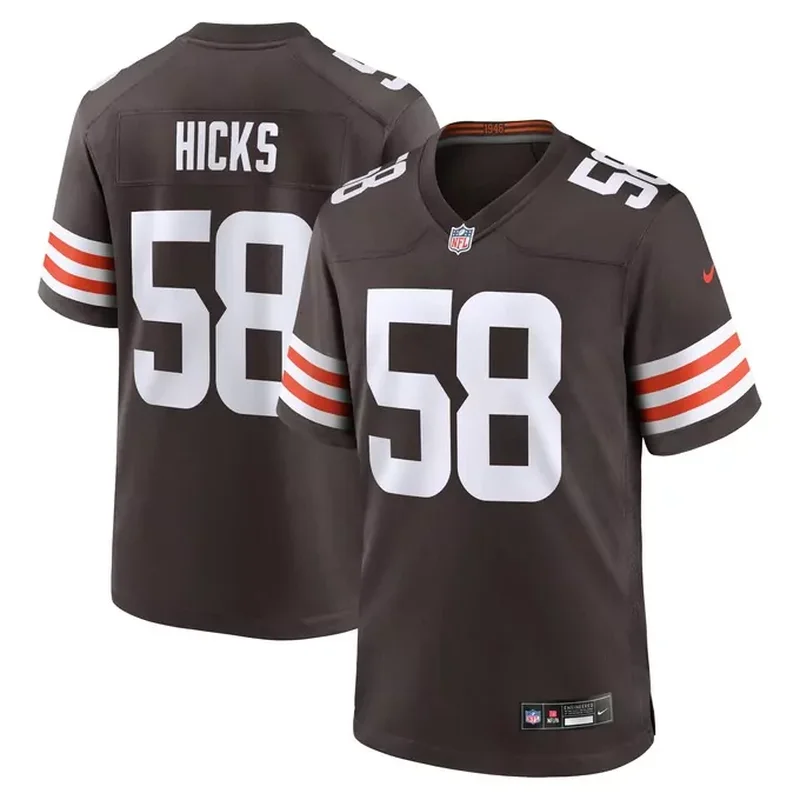 Maurice Hurst Cleveland Browns Womens Womens All Player Jersey Brown - Image 5