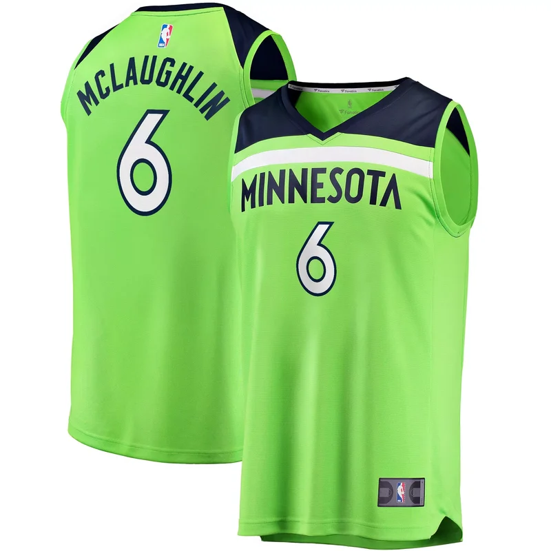 Karl-anthony Towns Minnesota Timberwolves Fast Break Player Jersey - Icon Edition - Navy NBA - Image 3