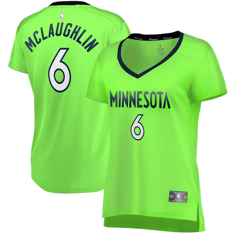 Karl-anthony Towns Minnesota Timberwolves Fast Break Player Jersey - Icon Edition - Navy NBA - Image 4