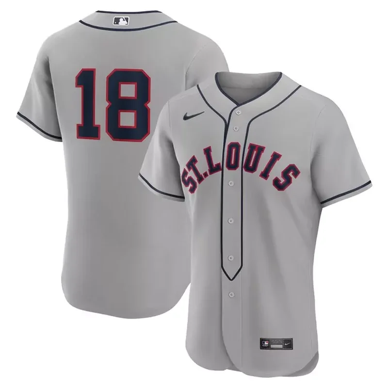 Nolan Arenado St Louis Cardinals Alternate Elite Player Jersey Light Blue - Image 5