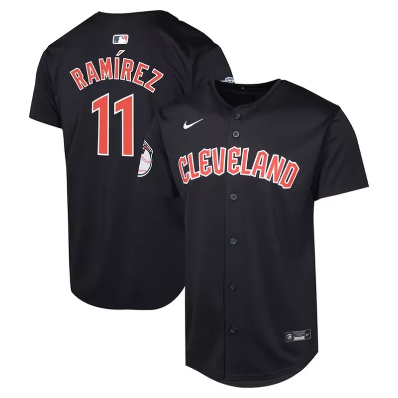 Cleveland Guardians Alternate Custom Jersey – Red - Image 5