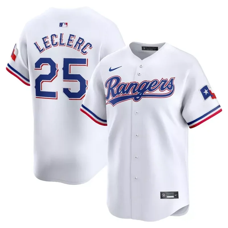 Jose Leclerc Texas Rangers Home Player Jersey White