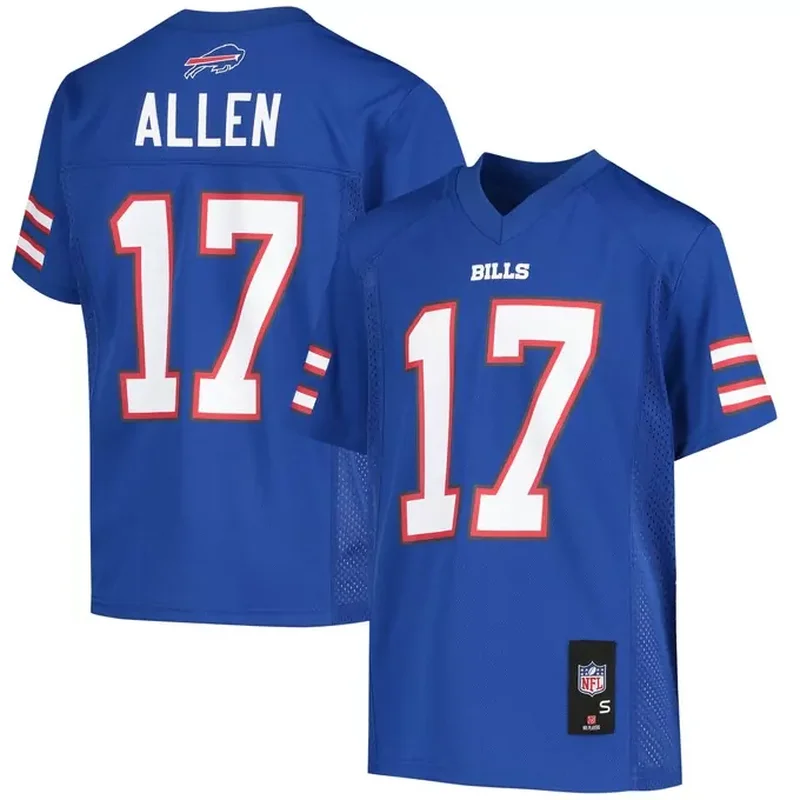 Josh Allen Buffalo Bills Player Jersey Royal