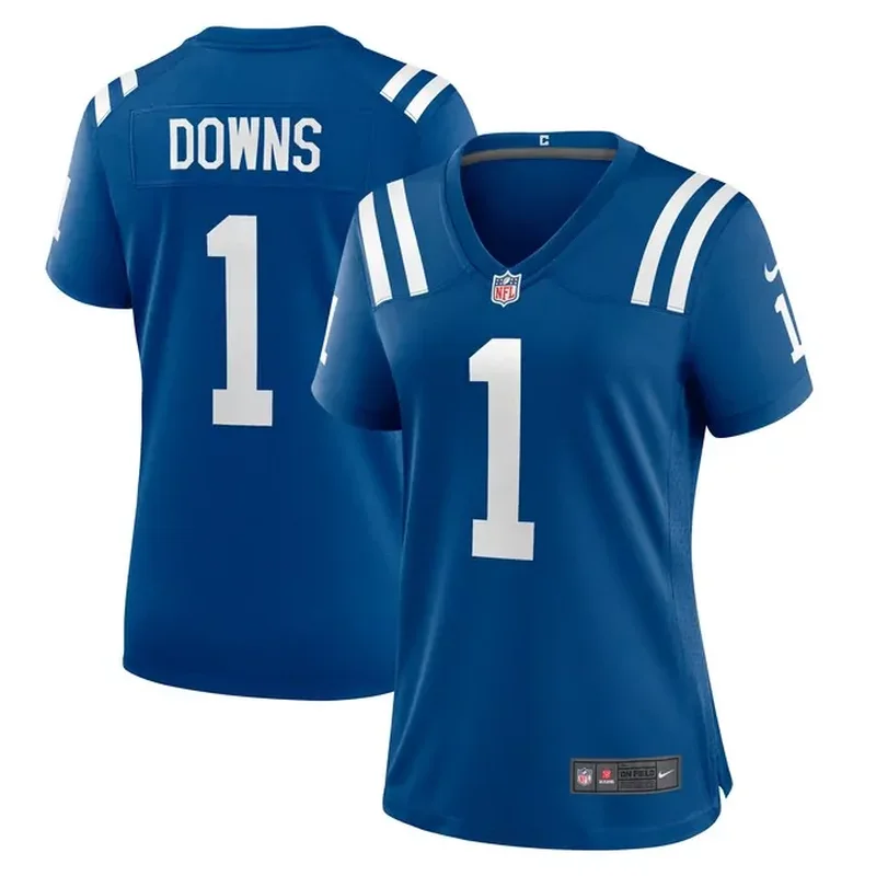 Reggie Wayne Indianapolis Colts Indiana Nights Alternate Game Jersey Royal - Image 3