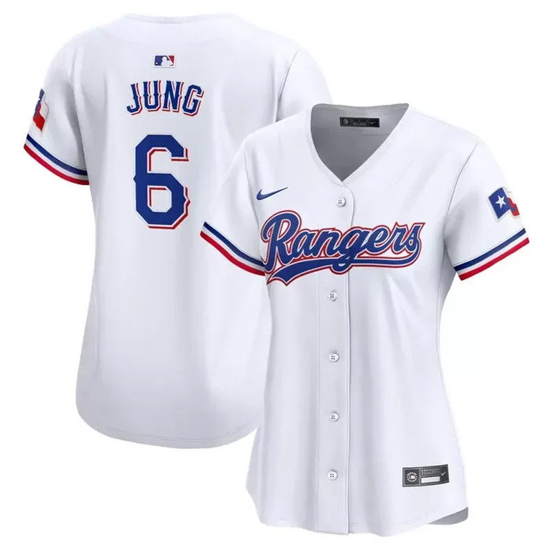 Jonah Heim Texas Rangers Home Player Jersey White - Image 3