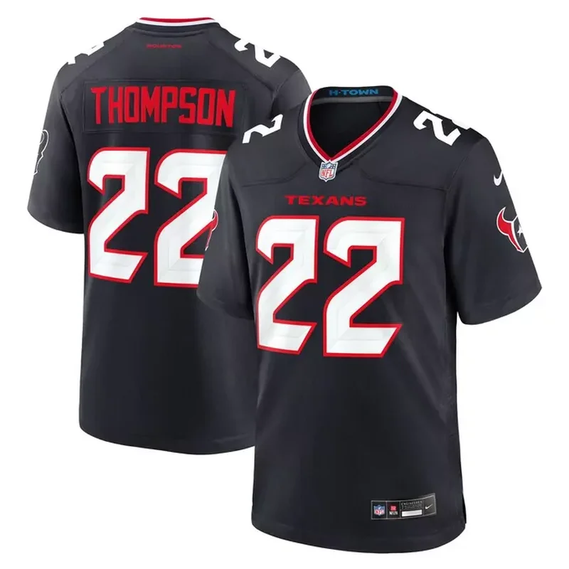 Josh Thompson Houston Texans Team Game Jersey Navy