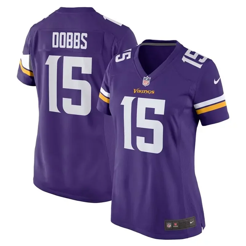 Robert Tonyan Minnesota Vikings Womens Team Game Jersey Purple - Image 5