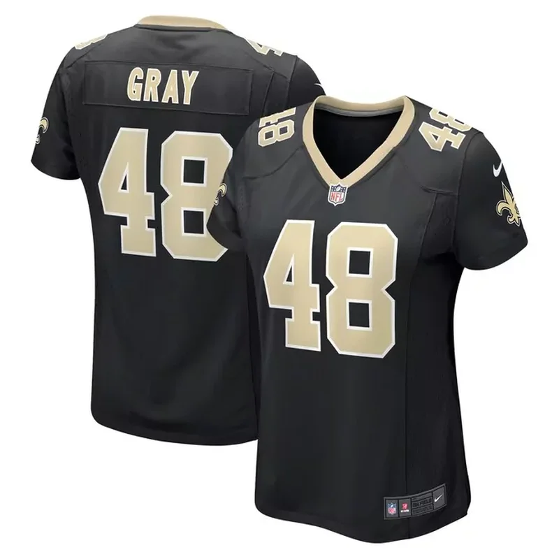 Derek Carr New Orleans Saints Alternate Game Jersey White - Image 3