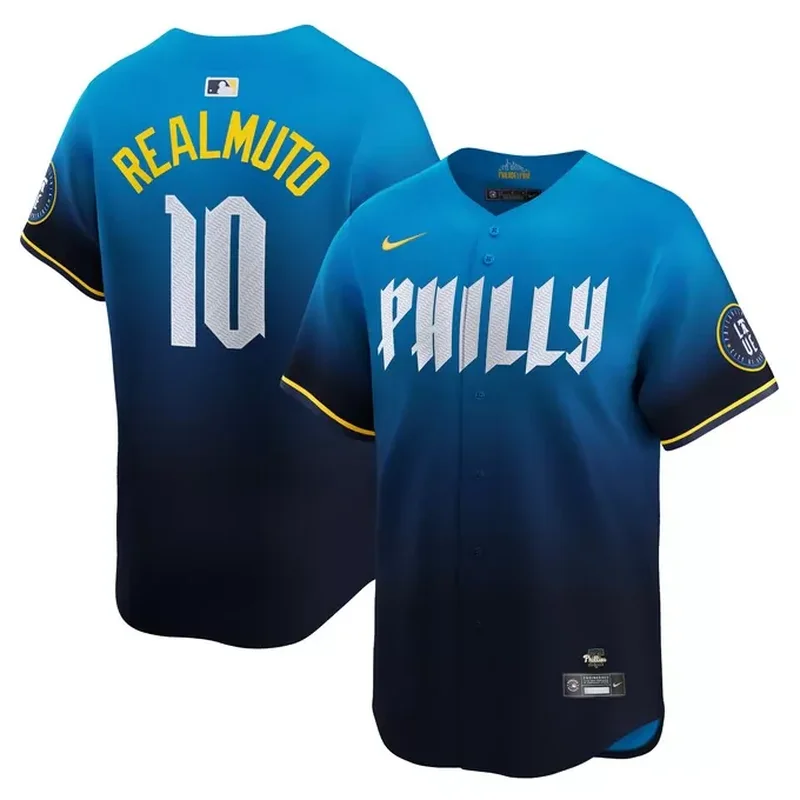 Nick Castellanos Philadelphia Phillies Home Player Jersey White - Image 3