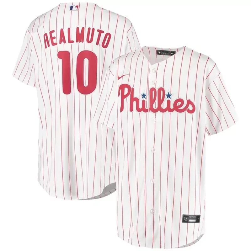 JT Realmuto Philadelphia Phillies Alternate Player Jersey White