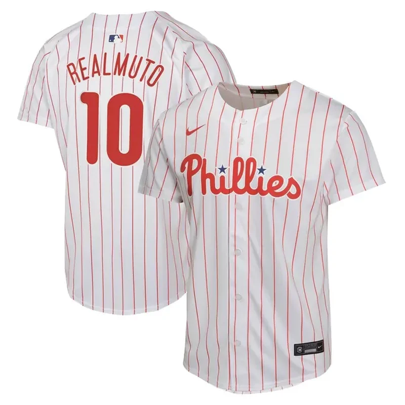 Bryce Harper Philadelphia Phillies Home Player Jersey White - Image 2