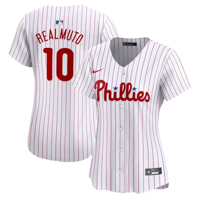 Bryce Harper Philadelphia Phillies Home Game Player Jersey White - Image 3