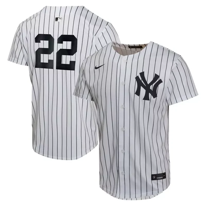 Jazz Chisholm Jr New York Yankees Home Player Jersey White - Image 3