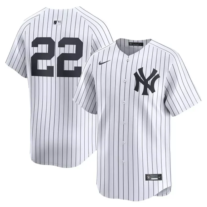 New York Yankees Profile Pop Fashion Jersey Black - Image 5