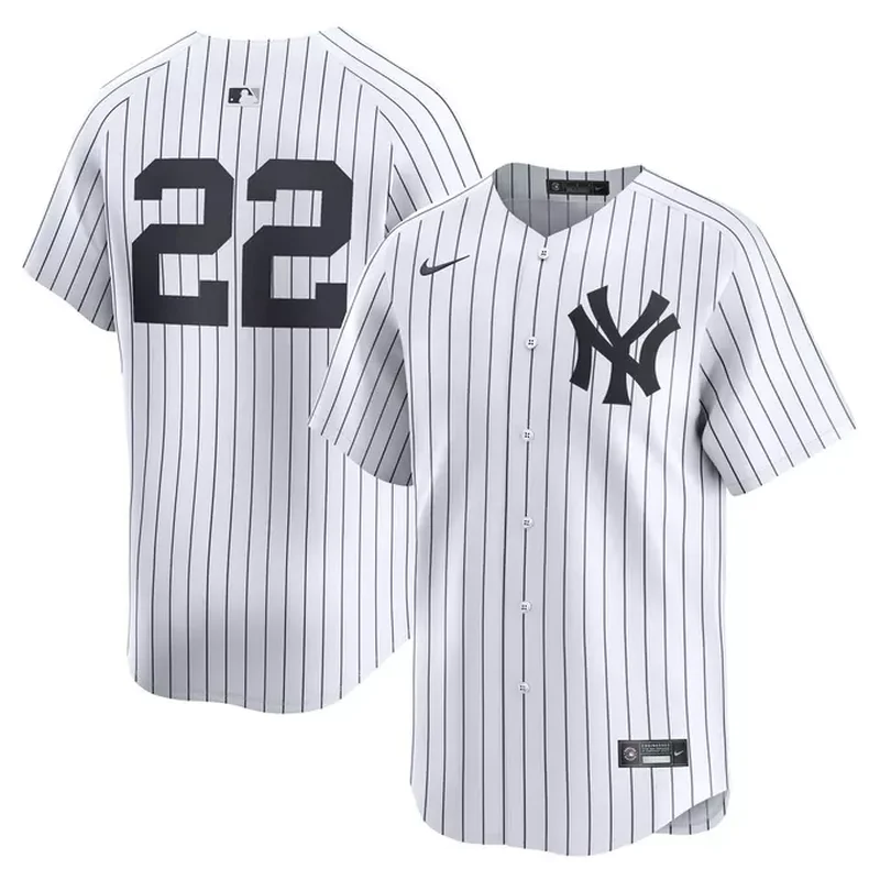 Aaron Judge New York Yankees Home Player Name Jersey White - Image 4