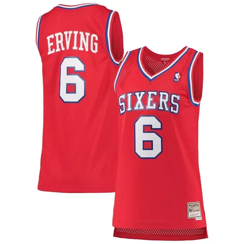 Philadelphia 76ers Jordan Brand Unisex 2022/23 Custom Jersey Statement Edition Red - Image 5