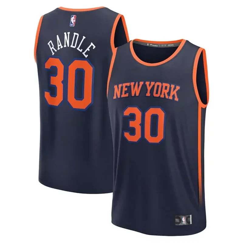 Julius Randle New York Knicks Fast Break Player Jersey Statement Edition Navy