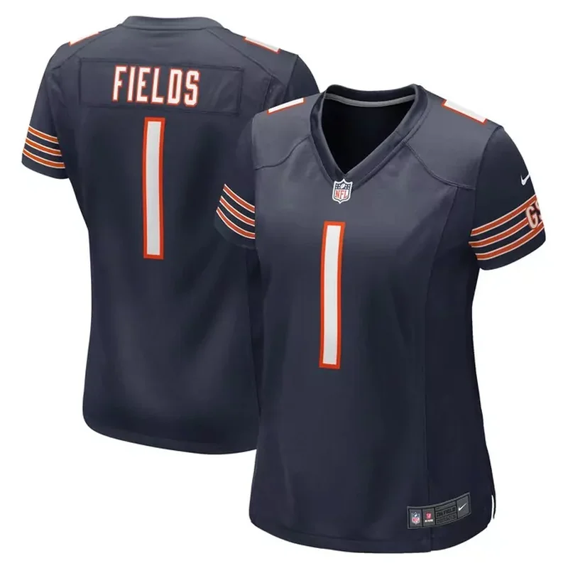 Brian Piccolo Chicago Bears 1969 Retired Player Jersey Navy - Image 2