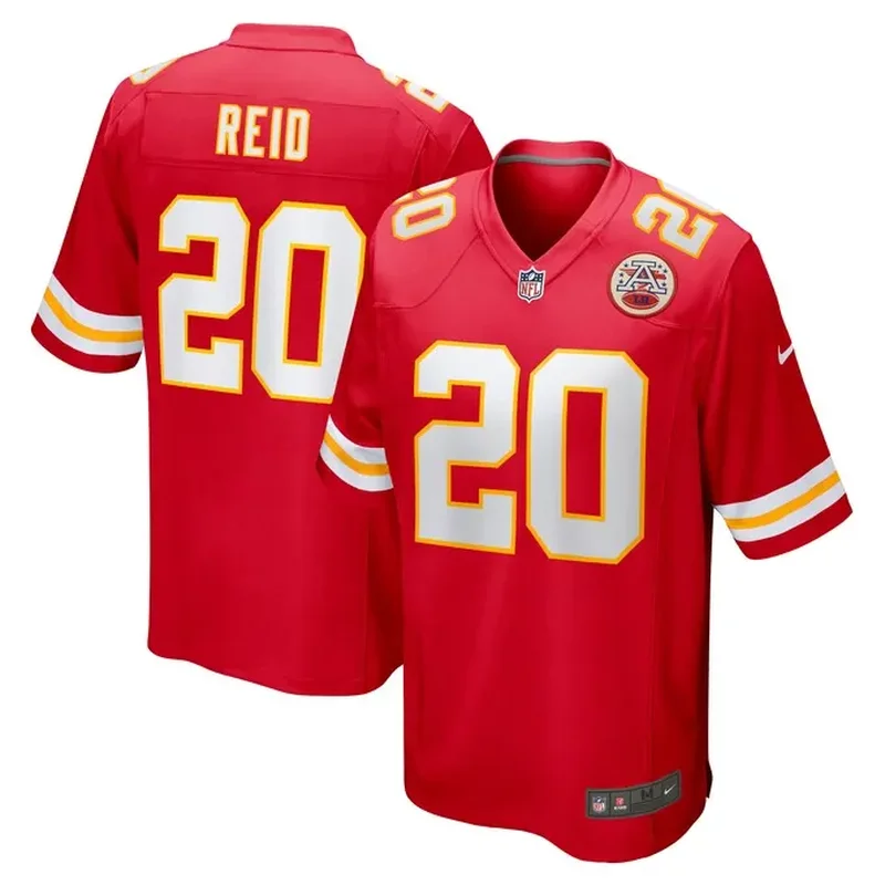 Jaylen Watson Kansas City Chiefs Game Player Jersey Red - Image 2