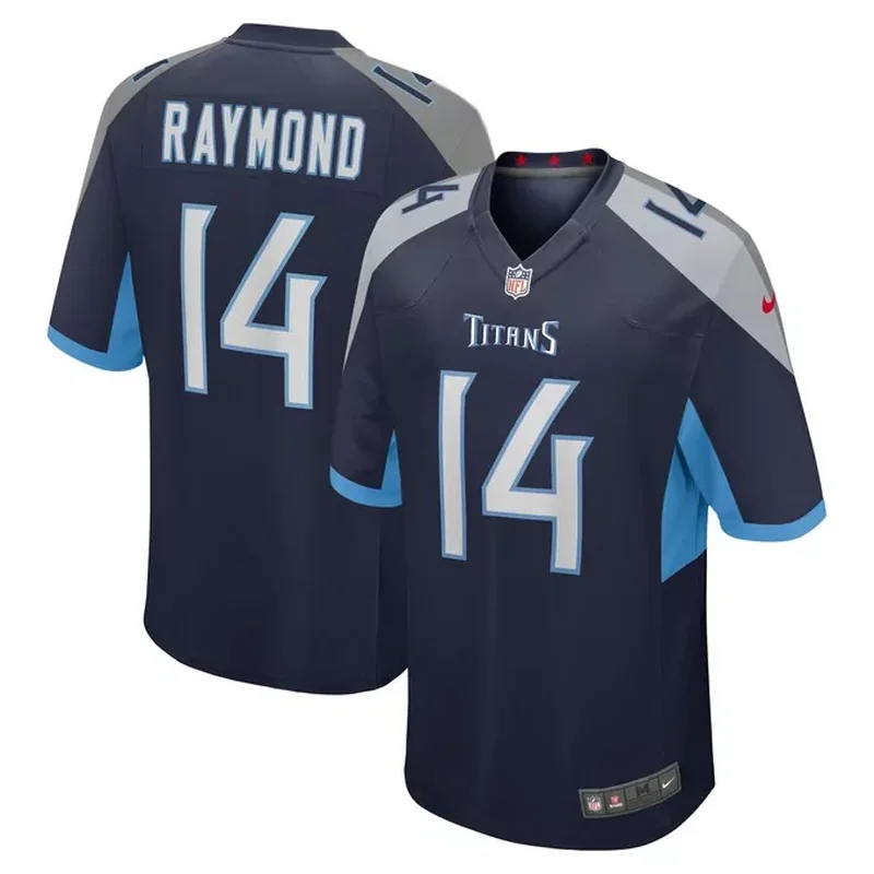 Ryan Tannehill Tennessee Titans Player Jersey Navy - Image 3