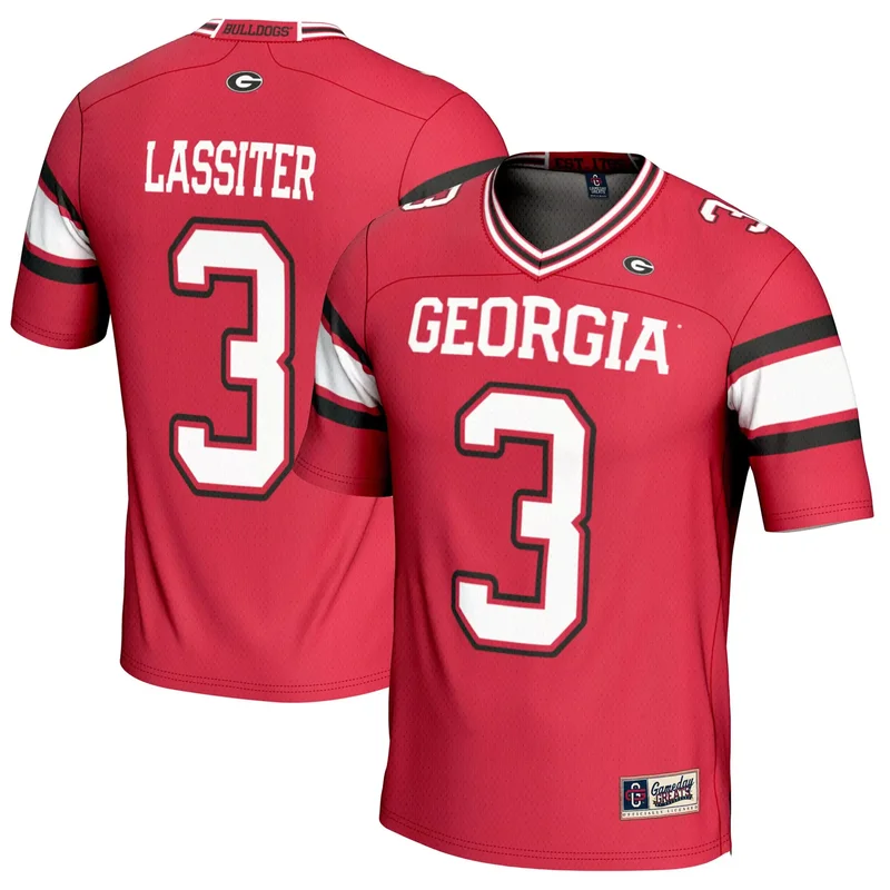 Kamari Lassiter Georgia Bulldogs Gameday Greats Nil Player Jersey - Red