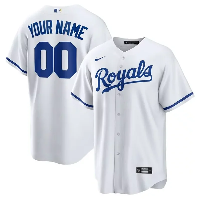 Bobby Witt Jr Kansas City Royals Home Player Jersey White - Image 4