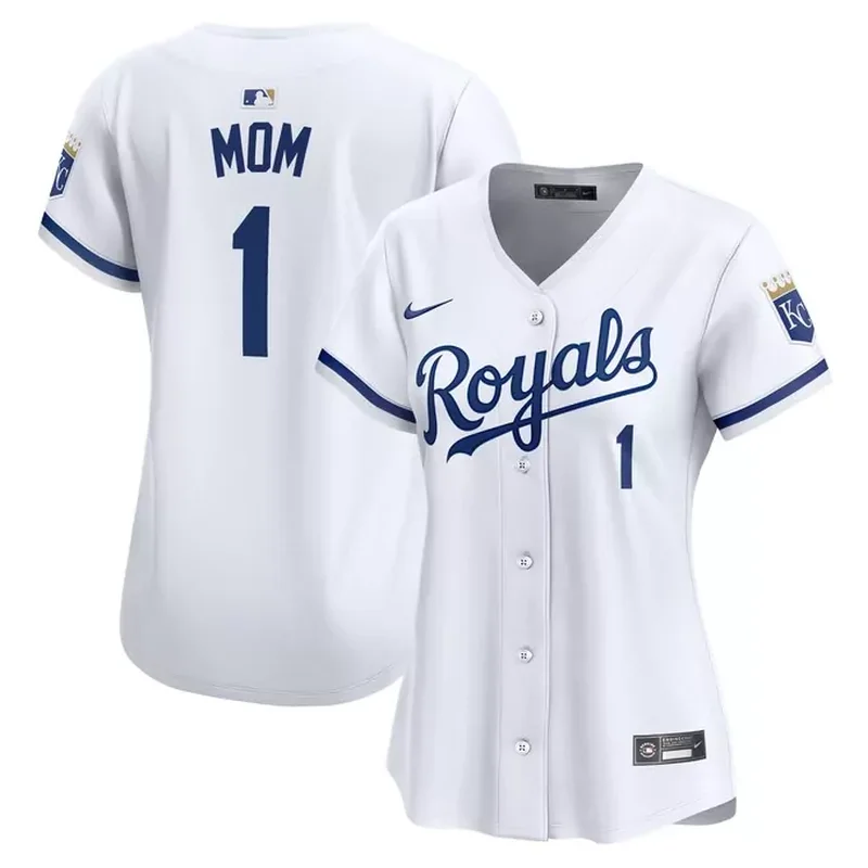 Kansas City Royals Stitches Button-Down Jersey Royal - Image 3