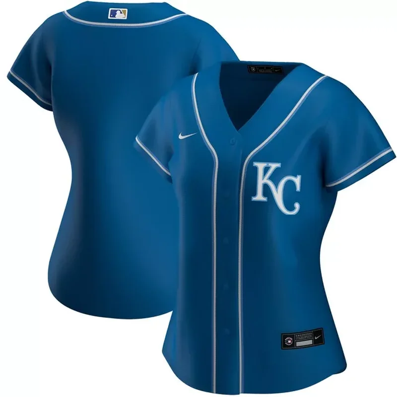 Whit Merrifield Kansas City Royals Womens City Connect Player Jersey Navy - Image 4