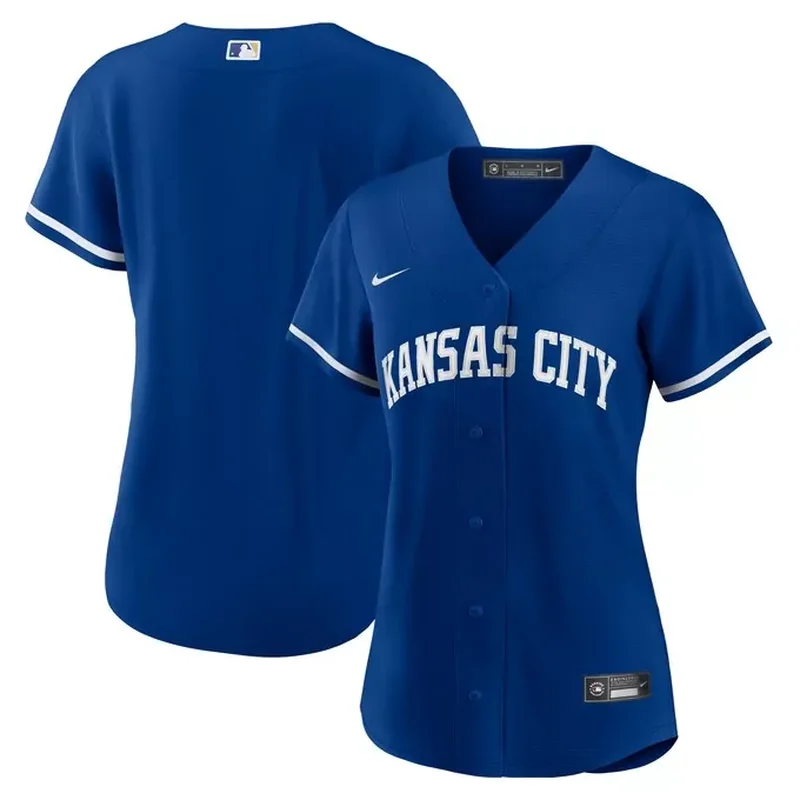 Kansas City Royals City Connect Jersey Navy - Image 4