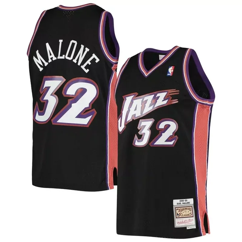 Utah Jazz Fast Break Custom Jersey Icon Edition Yellow - Image 3